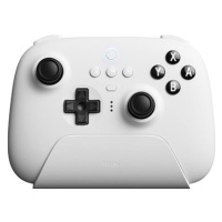 8BitDo Ultimate Wireless Controller with Charging Dock - White - Nintendo Switch