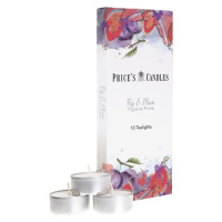 Price´s Price's vonné čajové svíčky Fig & Plum 10ks