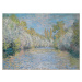 Obrazová reprodukce L'Yerres Near Montgeron; L'Yerres pres de Montgeron, Monet, Claude, 40 × 30 