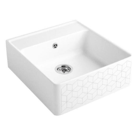 VILLEROY & BOCH Single 595 Mosaic Bílá keramika Mosaic