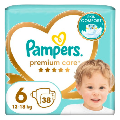 PAMPERS Premium Care plenky vel. 6, 13+ kg, 38 ks