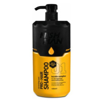 Nishman Hair Shampoo - keratinový šampon pro poškozené vlasy, 1250 ml (01)