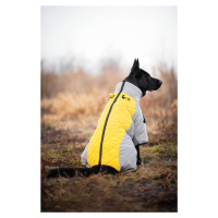 Vsepropejska Plex zimní bunda pro psa Barva: Žlutá, Délka zad (cm): 61, Obvod hrudníku: 70 - 78 