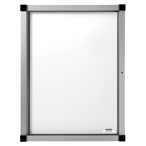 eurokraft pro Informační skříňka, otočné dveře, 9 (3 x 3) listů DIN A4, kovová zadní stěna