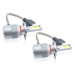 LED Headlights autožárovky C6 H4 6000K  36W/3800LM 12V/24V - 2ks