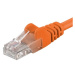 PremiumCord Patch kabel UTP RJ45-RJ45 CAT6 10m oranžová