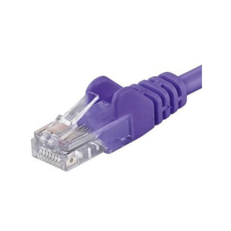 PremiumCord Patch kabel UTP RJ45-RJ45 CAT6 3m fialová