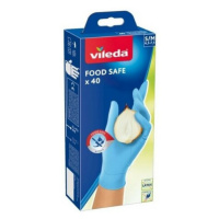 Vileda Food Safe rukavice S/M 40 ks