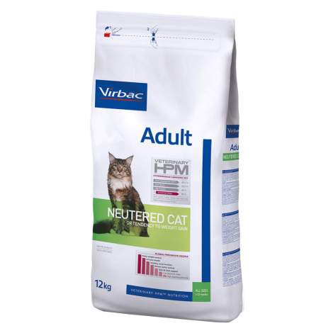 Virbac Veterinary HPM Adult Neutered pro kočky - 12 kg