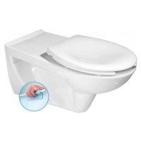 SAPHO HANDICAP závěsná WC mísa prodloužená 37,5x73cm, Rimless, bílá K670-002