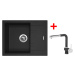 Sinks LINEA 600 Granblack + Mix 3 P GR LINEA 600 Granblack + Mix 3 P GR