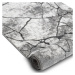 Běhoun COZY 8873 Cracks beton - Strukturální, tmavě šedý