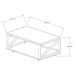 Kalune Design Konferenční stolek Yuso borové dřevo
