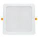 DURE 3 DOWNLIGHT 24W Studená bílá 230V 110DEG IP54 IK06 220X220X34 Bílá SQUARE INTEGRATED DRIVER