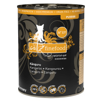 Výhodné balení catz finefood Purrrr 12 x 400 g - No. 107 klokaní