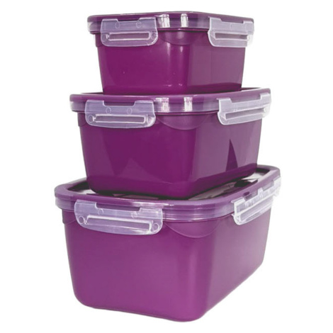 BELLI e FORTI s.r.l. Belli E Forti sada potvravinových dóz FRIGOCLICK PANAMA 3 ks, obdélníkové s