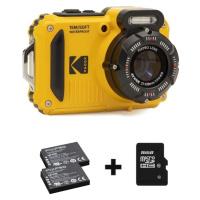 Kodak WPZ2 bundle odolný fotoaparát žlutý(+SD karta+2 baterie)