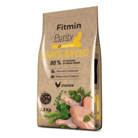 Fitmin Purity Large Breed krmivo pro velké kočky 1,5 kg