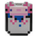 Hrnek 3D Minecraft - Axolotl 400 ml