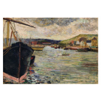 Paul Gauguin - Obrazová reprodukce Port at Rouen, (40 x 26.7 cm)
