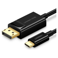 UGREEN USB-C/DisplayPort kabel, 1,5 metru, černý