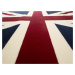 Kusový koberec British flag 120x170 cm