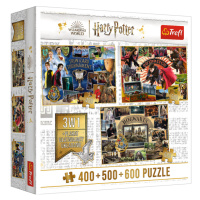 Trefl Puzzle Harry Potter Turnaj 3v1 400 + 500 + 600 dílků