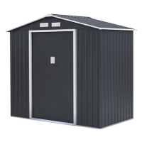 IWHome Domek zahradní ARES A 2,71 m2, antracit 195 × 213 × 127 cm