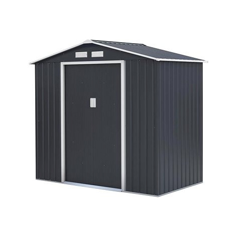 IWHome Domek zahradní ARES A 2,71 m2, antracit 195 × 213 × 127 cm