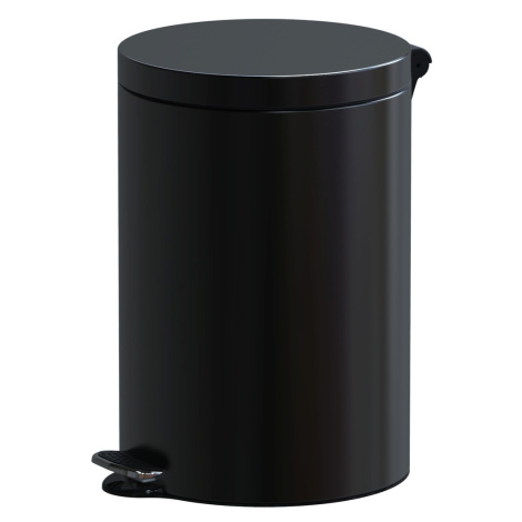 Alda Pedálový odpadkový koš Freedom Fresh 20 l, lakovaná ocel, černá