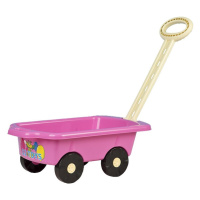 BAYO - Dětský vozík Vlečka 45 cm růžový