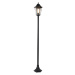 Chytrá stojací venkovní lampa černá 170 cm včetně WiFi ST64 - New Orleans