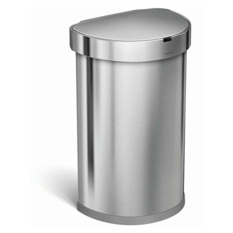 Simplehuman Koše - Bezdotykový koš s pohybovým ovládáním, 45 l, kartáčovaná nerez ST2009