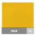 Balkónový naklápěcí slunečník Doppler ACTIVE 180 x 120 cm, žlutá DP470520811
