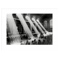 Umělecký tisk New York - Grand central terminal, (80 x 60 cm)