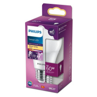 Philips LED Žárovka se senzorem Philips A60 E27/8W/230V 2700K