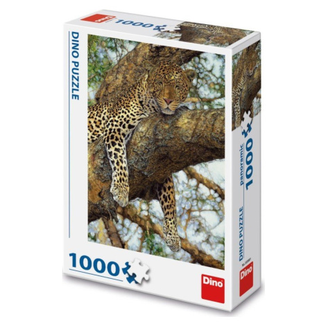 Puzzle 1000 dílků Levhart - Dino