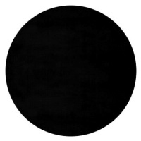 Kusový koberec Cha Cha 535 black kruh 80 × 80 o cm