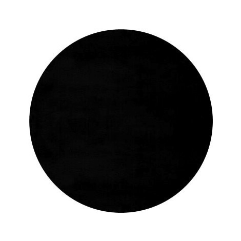 Kusový koberec Cha Cha 535 black kruh 80 × 80 o cm Obsession