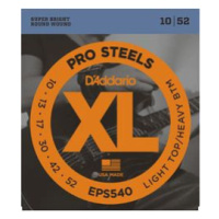 D'Addario EPS540 Pro Steels Light Top/Heavy Bottom - .010 - .052
