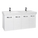 Krajcar KPS K Pro S koupelnová skříňka s umyvadlem 130 x 65 x 46 cm bílá KPSK130