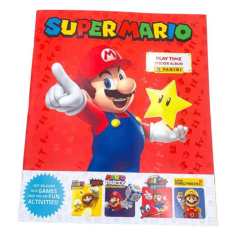 Super Mario album na samolepky - DE Panini
