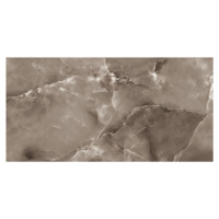 Dlažba Fineza Glossy Marbles zara onyx bronze 60x120 cm leštěná ZARABR612POL