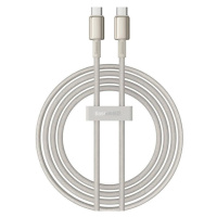 Kabel USB-C na USB-C Baseus Tungsten Glod, 100 W, 2 m (zlatý)