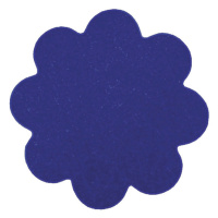 Vopi koberce Kusový koberec Eton modrý květina - 160x160 kytka cm