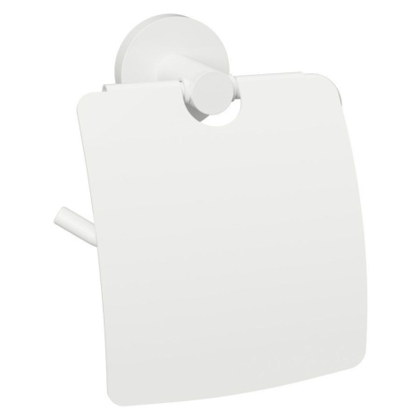 SAPHO X-ROUND WHITE držák toaletního papíru s krytem, bílá XR732W