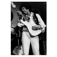 Umělecká fotografie Jimi Hendrix in 1969, (26.7 x 40 cm)