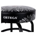 Ortega Bar Stool 30" White Kaleidoscope