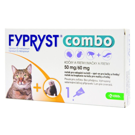 Fypryst combo spot-on kočky a fretky 1x0,5 ml