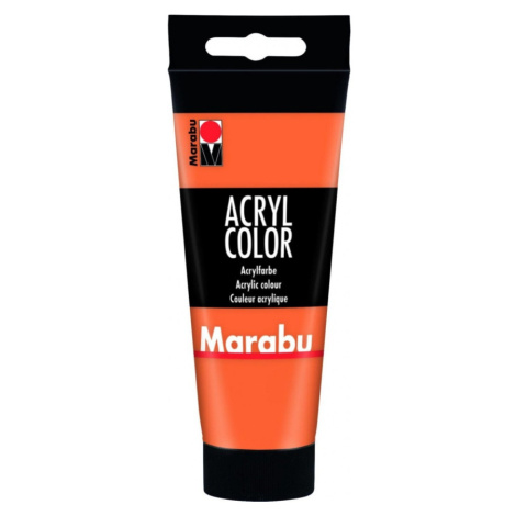 Marabu Acryl Color akrylová barva - oranžová 100 ml Pražská obchodní společnost, spol. s r.o.